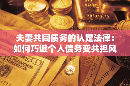 北京夫妻共同债务的认定法律：如何巧避个人债务变共担风险？